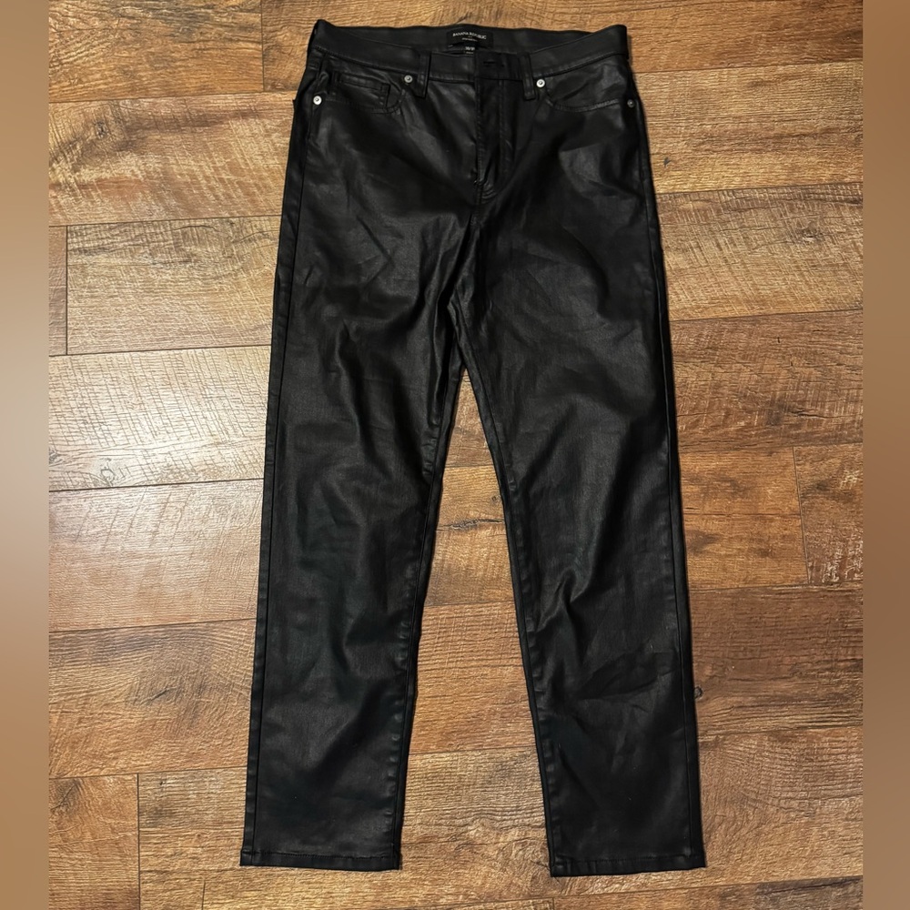 Banana Republic High-Rise Black Jeans